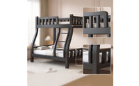 Metal Bunk Bed Space Saving Bunk Bed with Mattresses Heavy Duty Furniture for Teens, Students, Dorm Room, Shared Bedroom