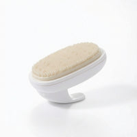 Soft Bristle Silicone Bath Brush Exfoliating Shower Brush with Long Handle Skin-Friendly Back Scrubber with Long Handle Quick-Drying