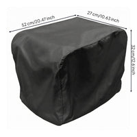 Outdoor Generator Cover Tailored Equipment Shelter Black