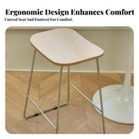 Backless Counter Stool Industrial Design Bar Chair Nordic Design for Cafe Owners