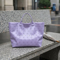 Transparent Jelly Bag Waterproof Clear PVC Bag Stylish Design for Shopping, Moms