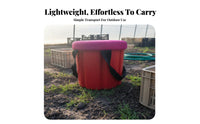 Lightweight Portable Gardening Stool Heavy-Duty Portable Weeding Stool Sturdy for Farmers, Gardeners, Fishing