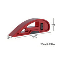 Sander with Sanding Belts Adjustable Manual Sander Curved for Woodworking