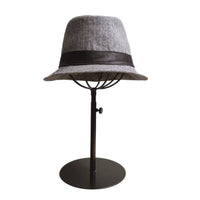 Hat Display Stand Stable Metal Hat Rack Organizer Space-Saving Sturdy for Collectors, Closet, Boutique