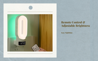 Dimmable LED night light, eye-safe