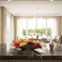 Irregular Stainless Steel Fruit Platter European Design for Dining Room