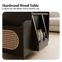 Height-Adjustable Coffee-to-Dining Table Multi-Functional Household Furniture Space-Saving Mobile with Locking casters