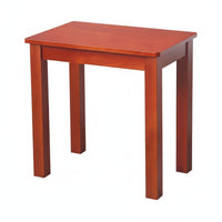 Square Wooden Tea Table Minimalist Design Square Occasional Table for Homeowners
