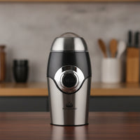 Stainless Steel Electric Grinder Upright Multifunction Grinder Multi-Function Multifunctional Grinding Machine Space-Saving for Cooks, Home Brewers, Kitchen, Countertop