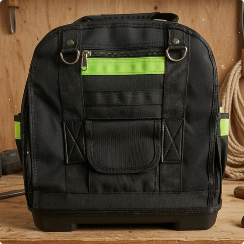Boxy Tool Backpack Hard Base Work Gear Reinforced for Jobsite