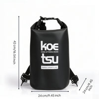 Heavy-Duty Paddleboard Bag Portable Roll Roll-Top Waterproof Bag Lightweight Compact for Paddleboarders
