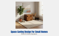 Mid-century Storage Cabinet, Retro TV Stand, Multi-Functional Organizer, Bedroom & Living Room