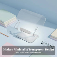 Adjustable Transparent Bookrest Hands-Unrestricted Adjustable Document Riser