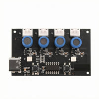 Humidifier Controller Board Mounting Holes Four-Head Misting Controller Black