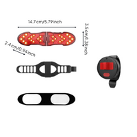 Waterproof LED bike turn signal remote
