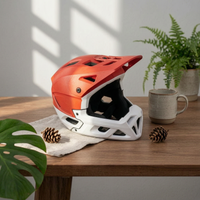 Full Face Helmet Ventilated Mountain Bike Helmet Breathable for Men