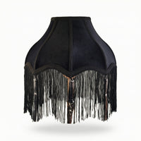 Lampshade Cover with Tassel Fringe Decorative for Bedside Tables, Living Rooms