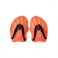 Perforated Lap Swimming Hand Paddles Contoured Swimming Paddles with Straps Lightweight Gear Comfortable for Adults, Swimmers, Pool