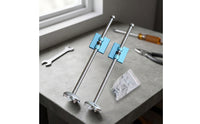2 Pieces Detachable Telescopic Support Legs with Hardware Heavy Duty Fishing Box Legs Stable Stabilizer Leg Professional for Anglers