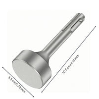 Demolition Tool Ground Rod Driver  All Metal Compatible Rotary Shank Attachment Heavy-Duty Rotary Tool Accessory for Professionals