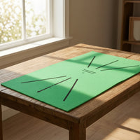 Instant Feedback Golf Practice Mat with Alignment Lines Portable Golf Swing Training Mat Long-Lasting Swing Training Aid Versatile for Golfers