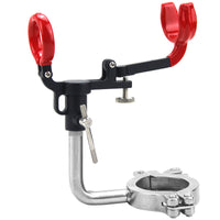 Heavy-Duty Vertical Rail Rod Holder for Boat Fishing Bridge Fishing