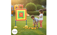 Sticky-Ball Target Board 12 Balls Sticky Ball Target Set Children's Play Equipment Outdoor Hand-Eye Coordination