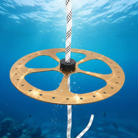 Flag Hole Base Plate Lightweight Aluminum Flag Plate Sports Gear for Competitive Freedivers
