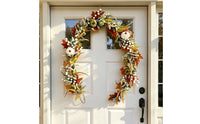 Artificial Pumpkin Vine Garland Halloween for Mantel