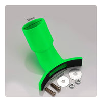 Machine Adapter PETG Plastic Dust Hose Fitting Wear-Resistant