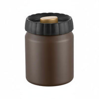 Press to Seal Vacuum Coffee Jar Low Air Airtight Coffee Canister Light Blocking Crisp Keeping