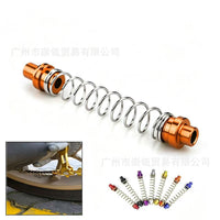 Motorcycle Brake Return Spring for Honda and Yamaha, Stainless Steel with Aluminum Head