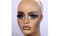 Female Mannequin Head with Shoulders Realistic Mannequin Head with Shoulders Smooth for Hair Salons