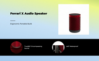 Waterproof mini travel speaker