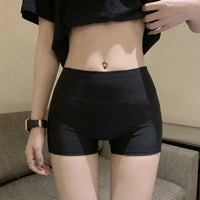 Girls Anti Chafing Shorts with High Waist for Under Dress Modesty, Seamless Modal Material Shapewear for Women, Breathable Style
