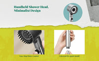High Pressure Filtered Handheld Shower Head Adjustable Spray