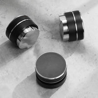 啡象51 53 58.5MM通用布粉器不锈钢三叶桨意式咖啡机自重力布粉器