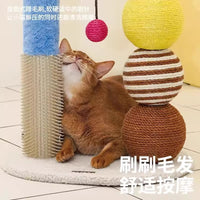 Zeze猫抓板立式剑麻猫抓柱猫抓板抓球可爱猫玩具猫咪用品不掉屑