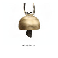 Brass Hanging Bell Handmade Home Decor Easy to Hang
