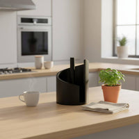 Tabletop Tissue Holder Natural Wood Wooden Tissue Holder Upright