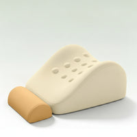 2 Pieces Reclining Wedge Pillow Set Contoured for Reading