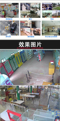 仓库工业超市门店KTV电梯高清7寸监控影像实时门禁9寸显示器摄像 录像款10寸单头+64G