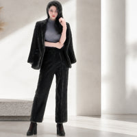 Female Figurine 1/64 Scale Miniature with Jacket Diorama Figure 3D Printed Figure Clothes Realistic for Hobbyists, Street Scenes
