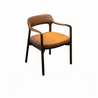 Woven rearrest Armchair Nordic design Home Seating sturdy Wood Frame Light Luxury Design for Homeowners, Reception Area, Office