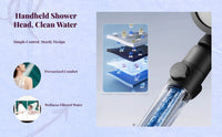 8-mode high-pressure handheld shower