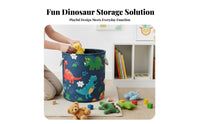 3 Pieces Dinosaur Print container Set long-lasting Toy container Lightweight for children, Parents