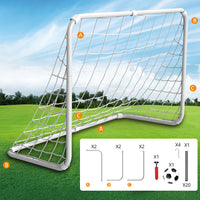Portable Soccer Goal Set for Kids Indoor and Outdoor Play
