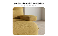 Nordic aesthetic Beetle Shell Chair Designer Inspired Household Furniture Modern Minimalist Indoor Seating Ergonomic Design for Homeowners, Adults, Living Room, Bedroom, perusing corner, Home Office