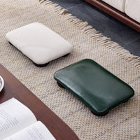 Low-Height Padded Stool Soft Floor Stool Long-Lasting Footstool with Padded Seat Soft for Bedroom, Reading Corner