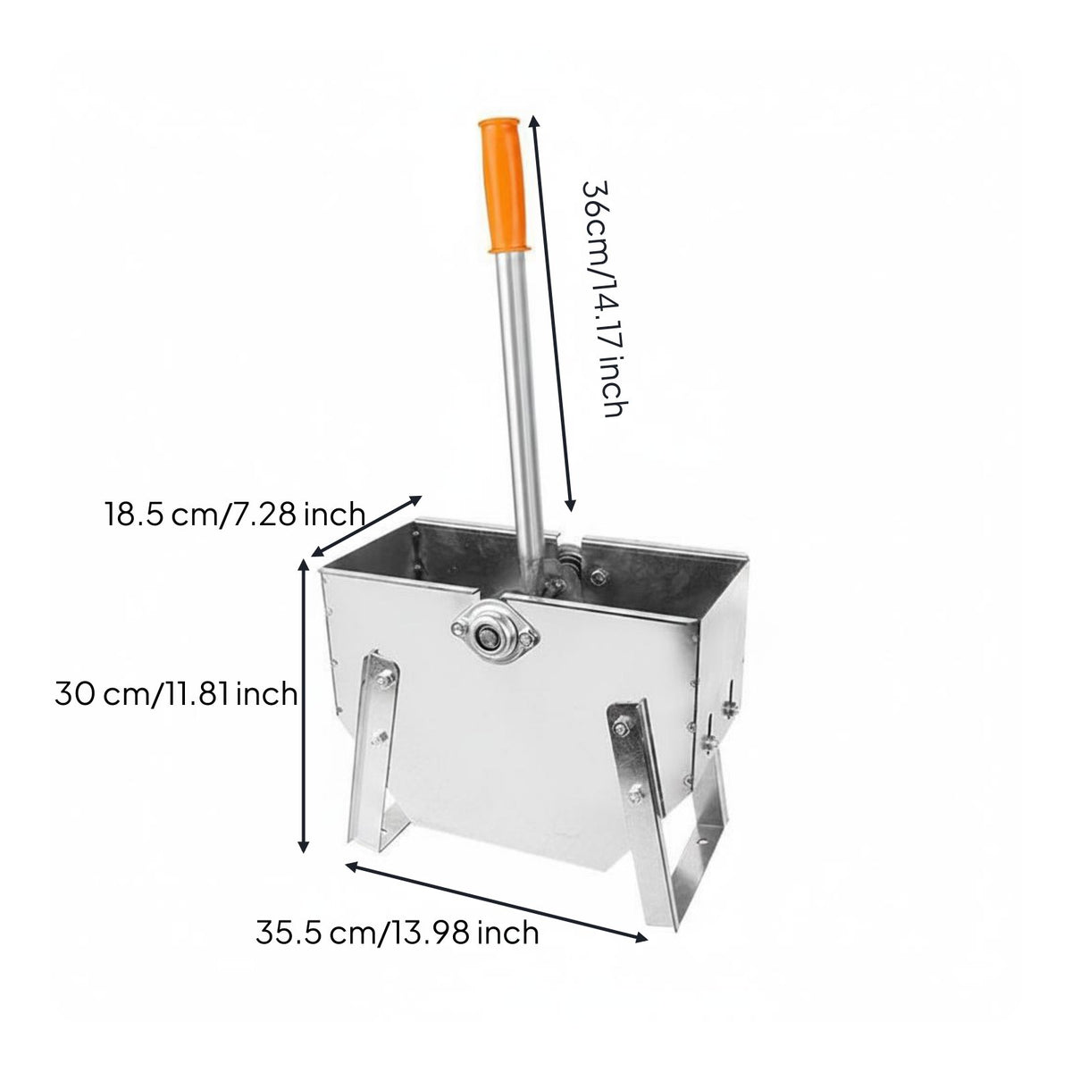 Hand Crank Peanut Sheller Compact Agricultural Tool Low Damage for Small Growers